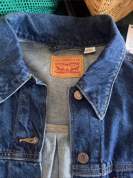 Levi's Jackets & Blazers - Levi's Dark Blue Denim Jean Jacket